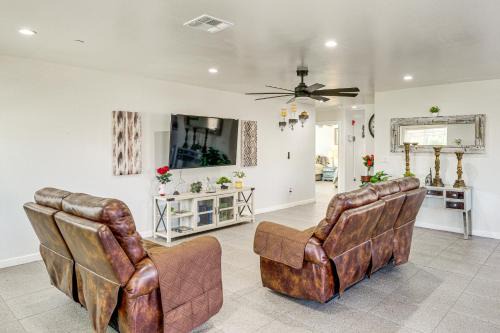 Bakersfield House | 1 Mi to Rabobank Arena: Home w/Gazebo!