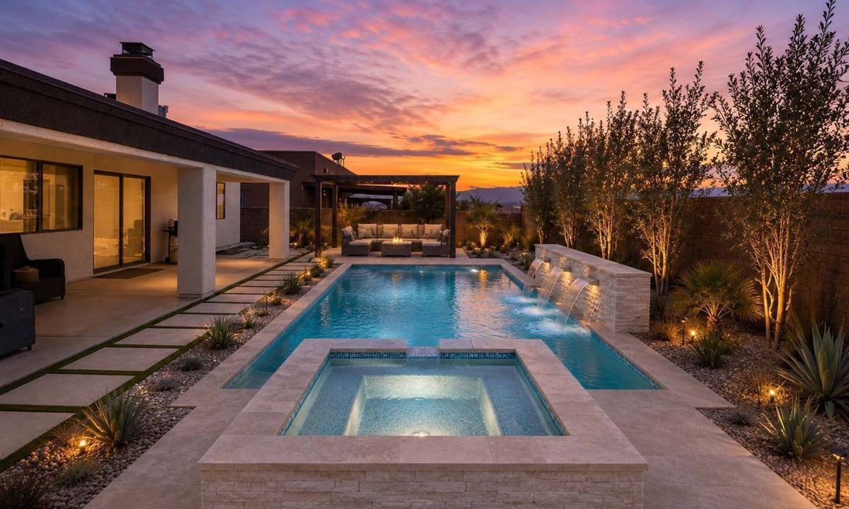 Lake Havasu City Villa | 2 Homes Next Door - NEW POOL & 25x40 Boat-RV Pad