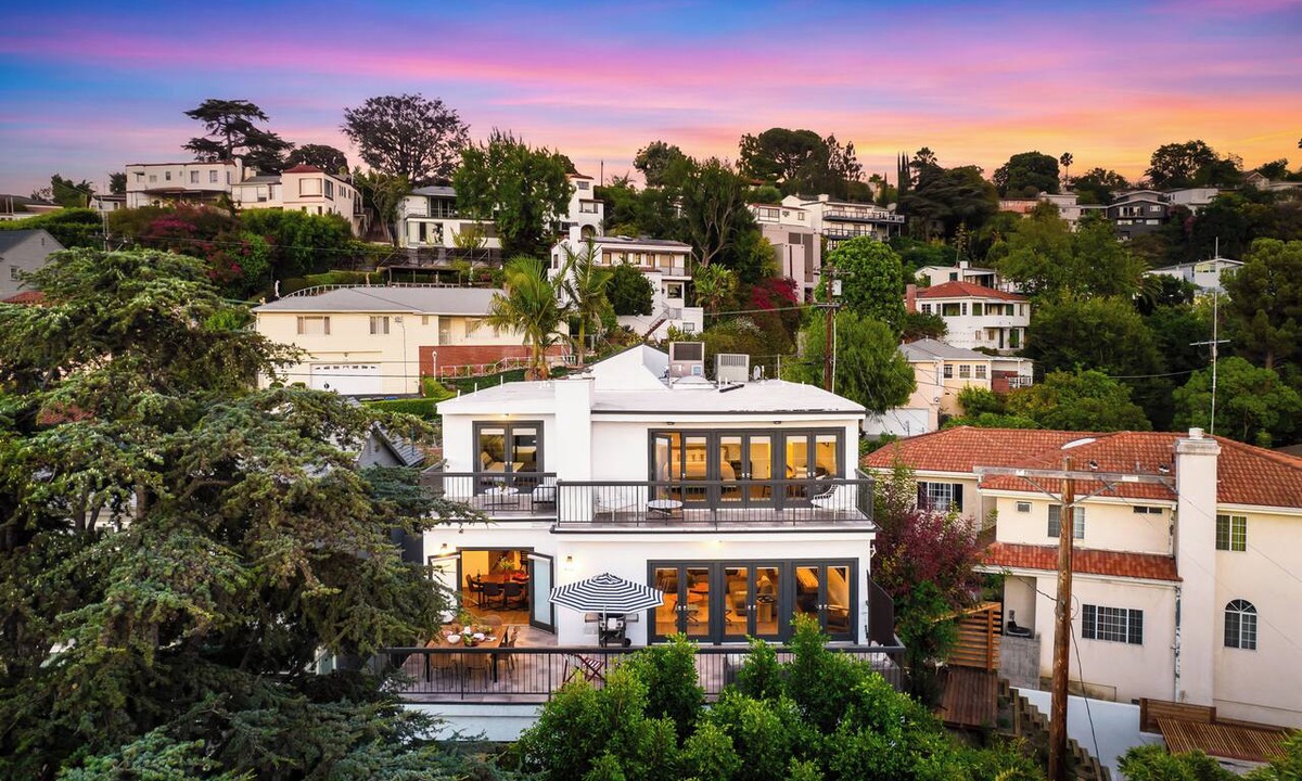 Los Feliz House | 6BR Hilltop Home + Game Lounge + Views | Los Feliz, LA | Edendale