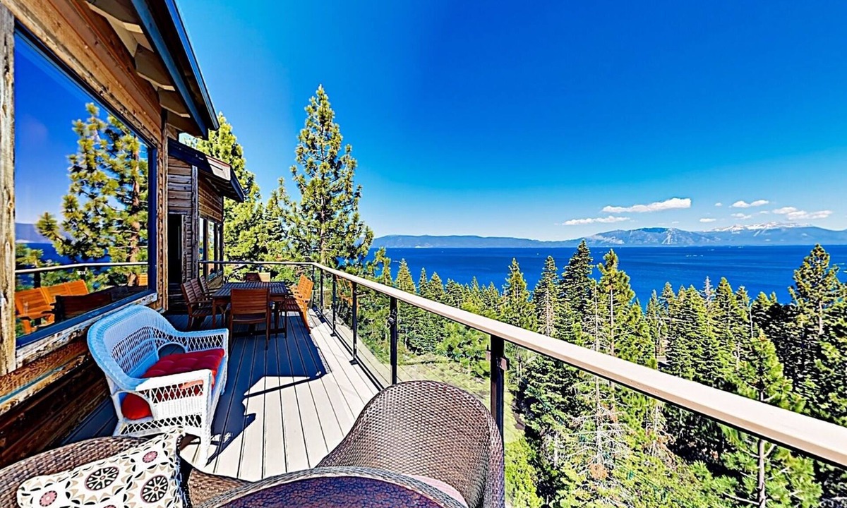 Meeks Bay House | Above Meeks Bay, Spacious and Beautiful, 180-degree Lake Views. Sunnyview Lodge By Tahoe Time VR
