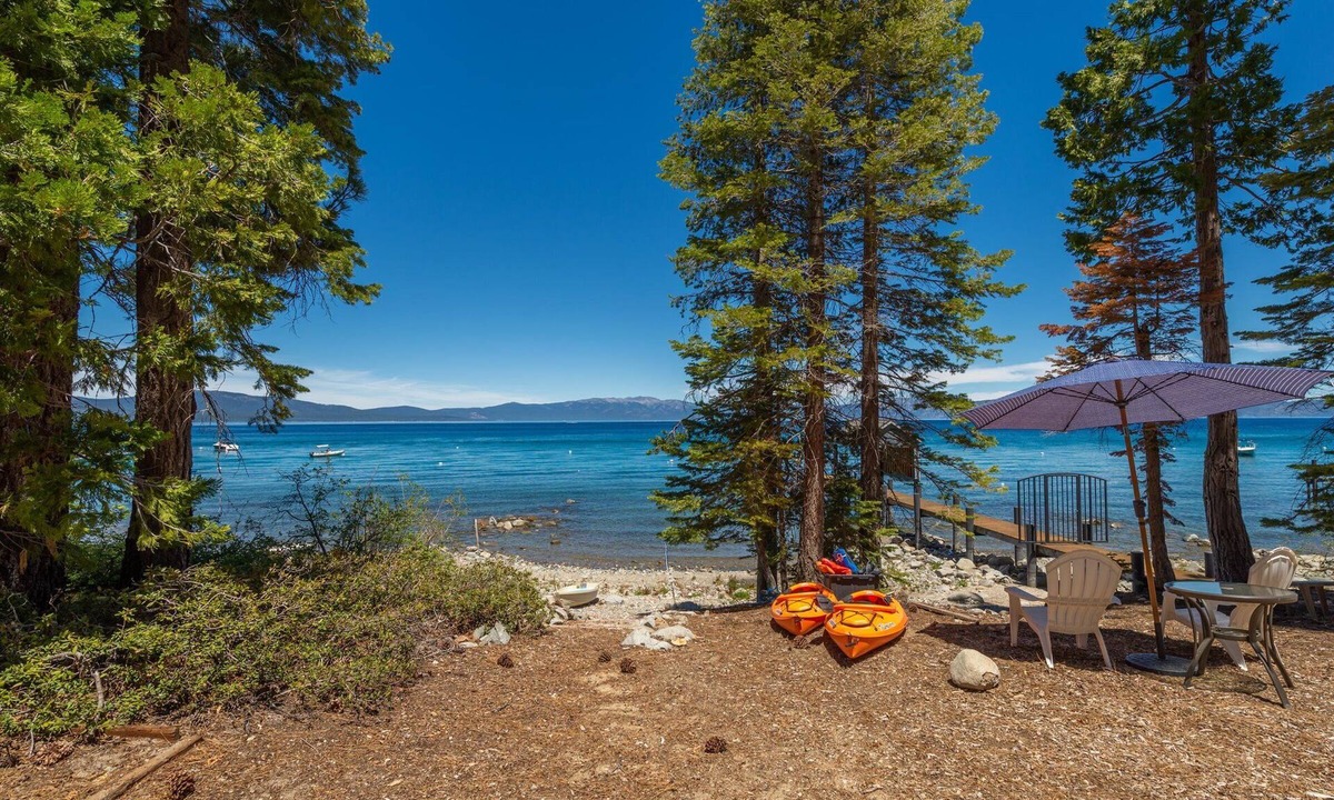 Chambers Lodge Cabin | Classic "Old Tahoe" Lakefront Estate with Buoy
