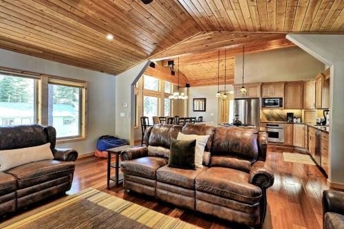 Tahoma House | Cozy Cabin Retreat with Expansive Deck Near Lake and Trails in Tahoma, California