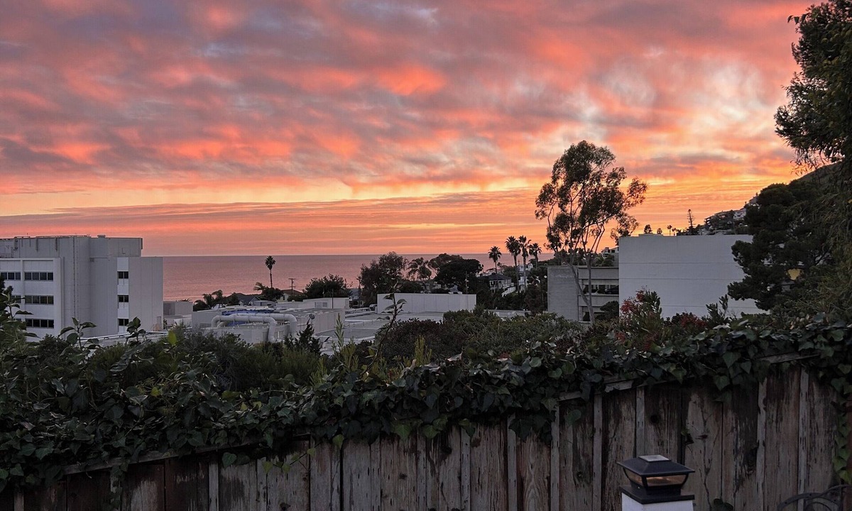 South Laguna House | Cozy Laguna Beach private retreat with ocean views from the spacious deck.