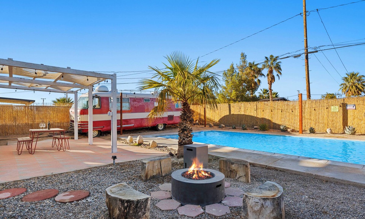 Twentynine Palms House | Desert Home w/Pool, Hot Tub, Firepit & Game Room | The Quiet Burn by AvantStay