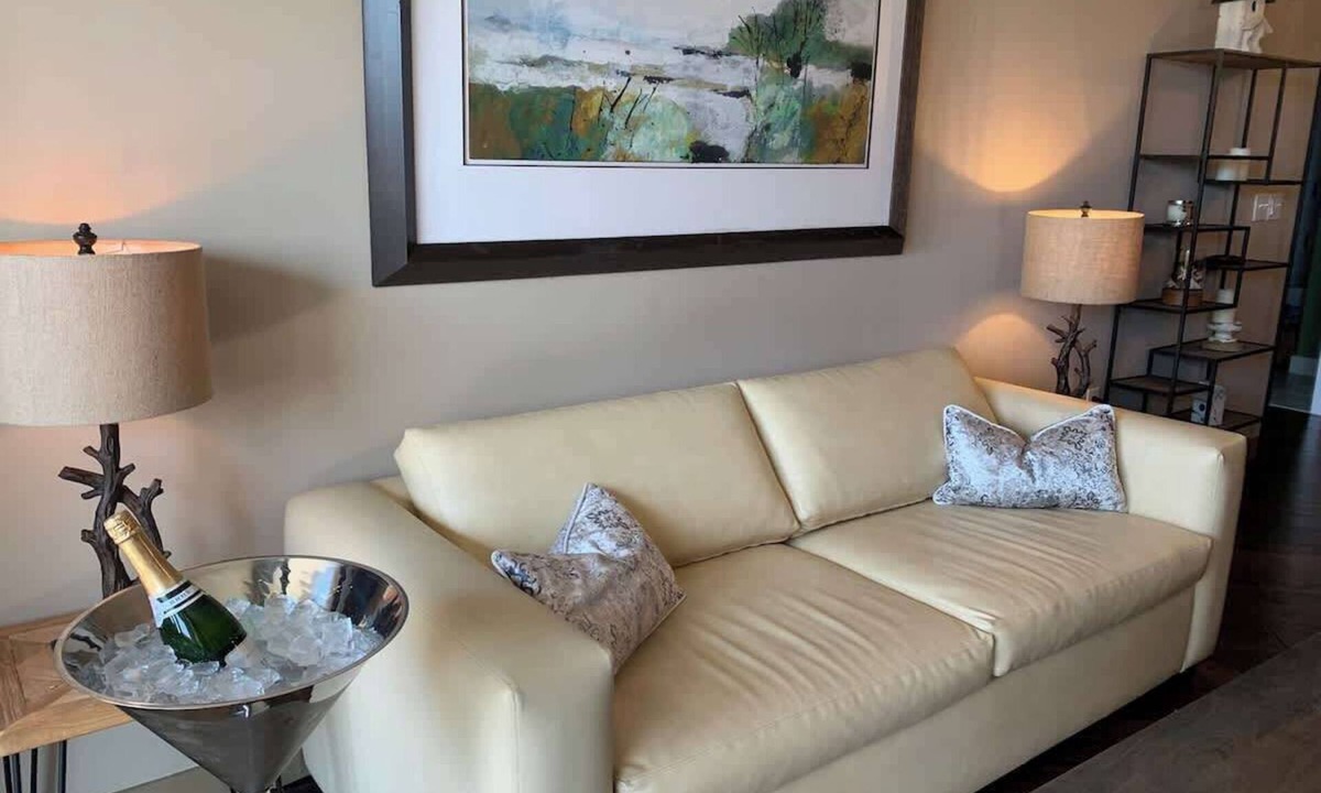 Lake Las Vegas Condo | Designer Condo with lake views