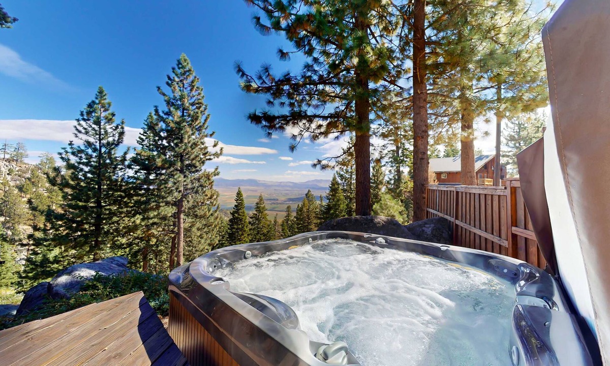 Tahoe Village House | Dog-friendly mountain retreat with private hot tub, fireplace & views, sleeps 8