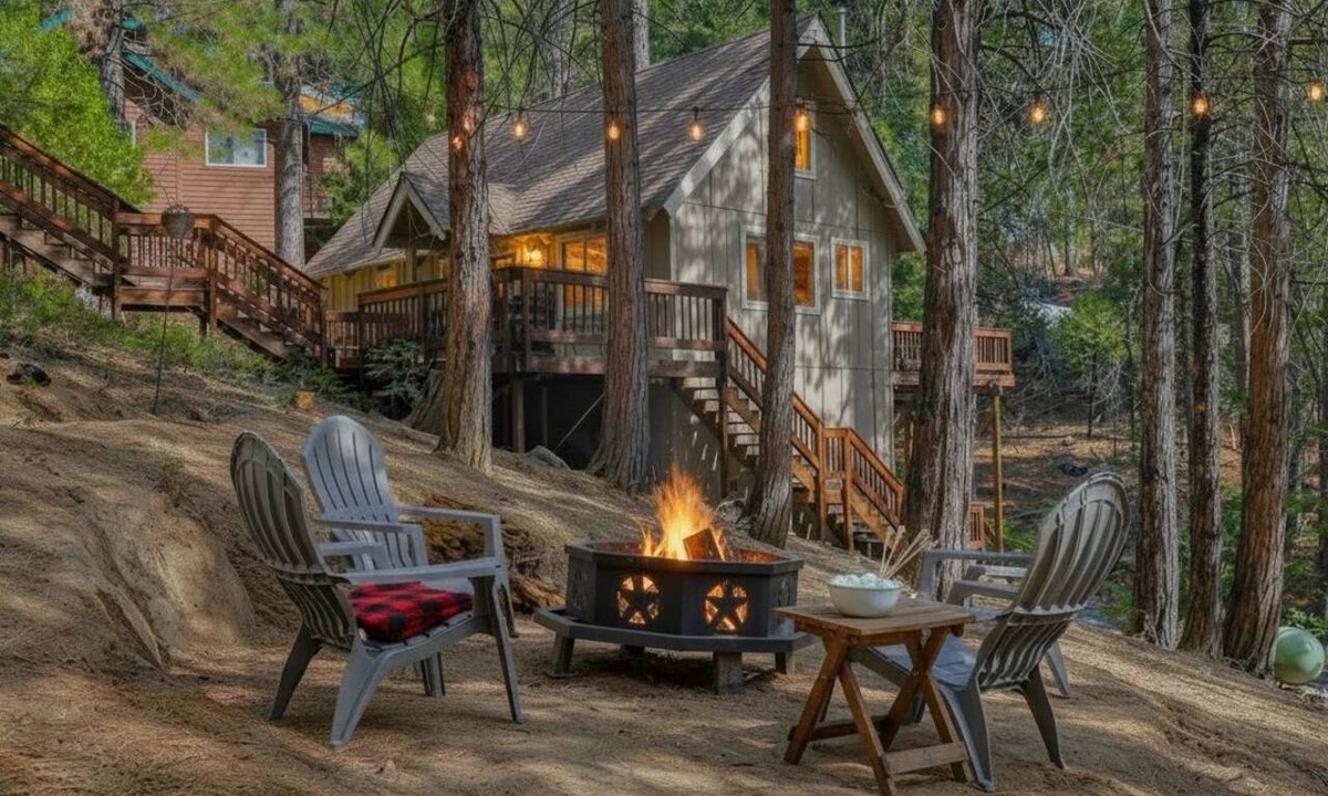 Cold Springs Cabin | Family Cabin Near Pinecrest Lake-Game Deck + Firepit!