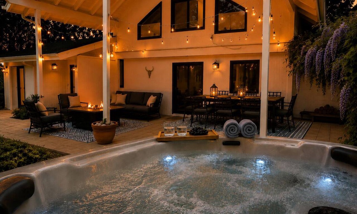 Oakhurst House | Family Friendly Retreat 30 min to Yosemite Hot Tub + Fire Pit Pets Welcome