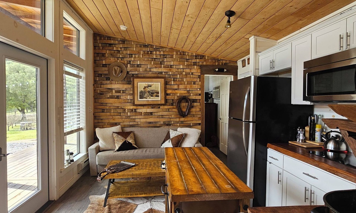 Hollister Cabin | Farm, National Parks, The Pinnacles, Hollister Hills & Longhorns dogs welcome