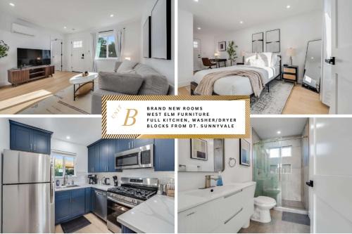 Sunnyvale West House | Furnished 1BR WiFi Parking Patio Desk