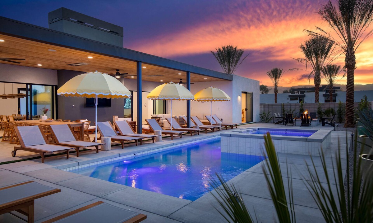 La Quinta Villa | Gated La Quinta Villa Pool + Spa + Fire Pit | The Reserve at Polo Villas #12