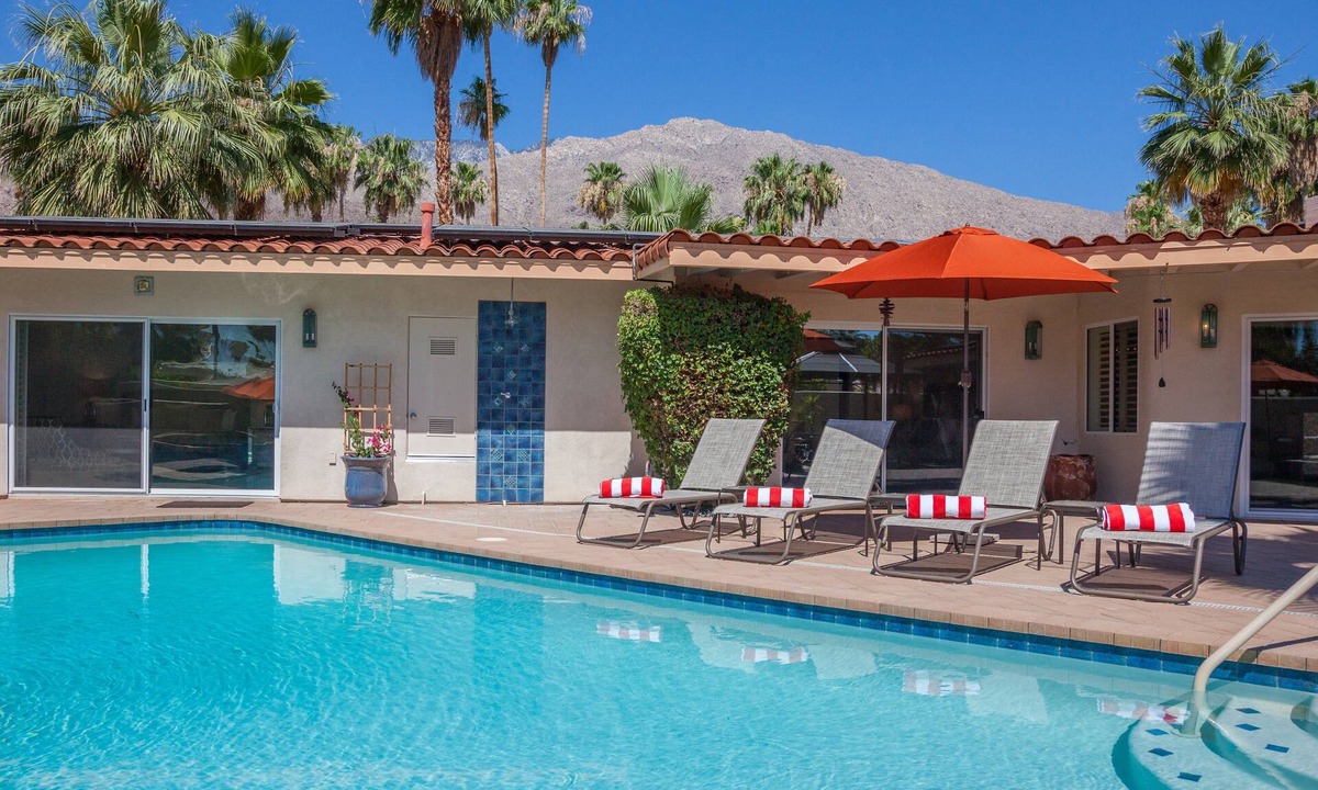 Tahquitz River Estates House | Hidden Haven - Spanish Revival Pool Retreat