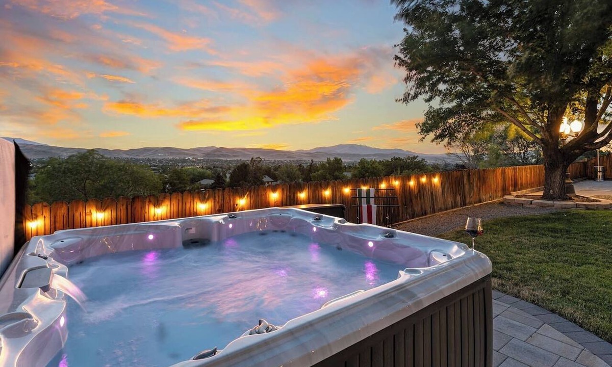 Sparks House | Hilltop Retreat | Hot Tub · Gym · Games · Views