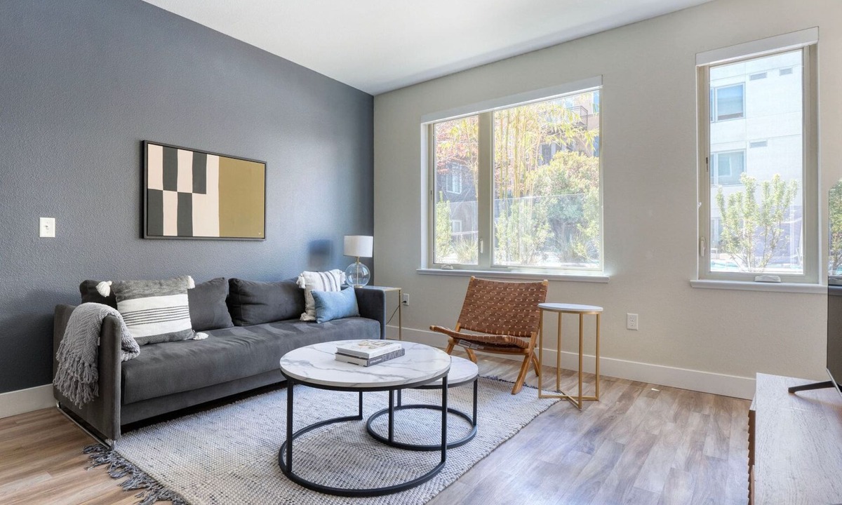 Mountain View Apartment | Hip Mountain View 2BR w/Gym & Spa, nr Tech Companies, by Blueground