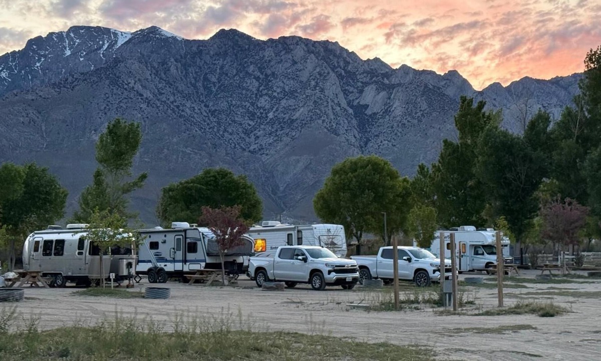 Olancha RV Rental | Lakeside Camping RV Spot #10 Near Death Valley