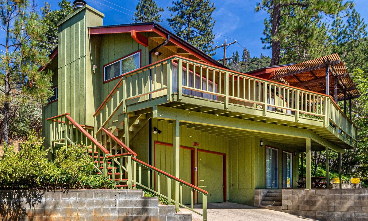 Bass Lake House | Lakeview home with boat slip on private marina dock plus washer/dryer & WiFi