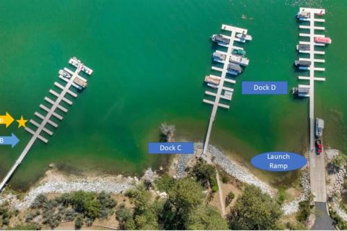 Bass Lake House | Marina View Cabin, Boat Slip - Sleeps 11 - Pets OK