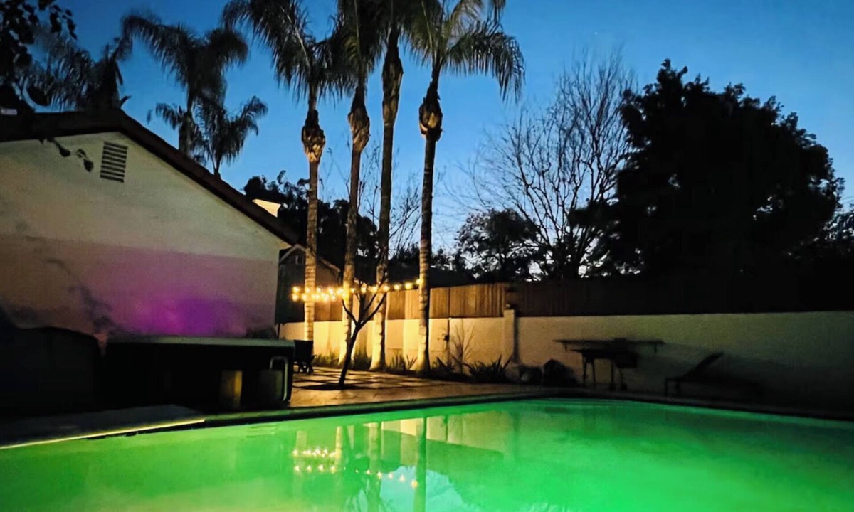 Woodland Hills Villa | Mediterranean Villa with Pool, Jacuzzi & BBQ