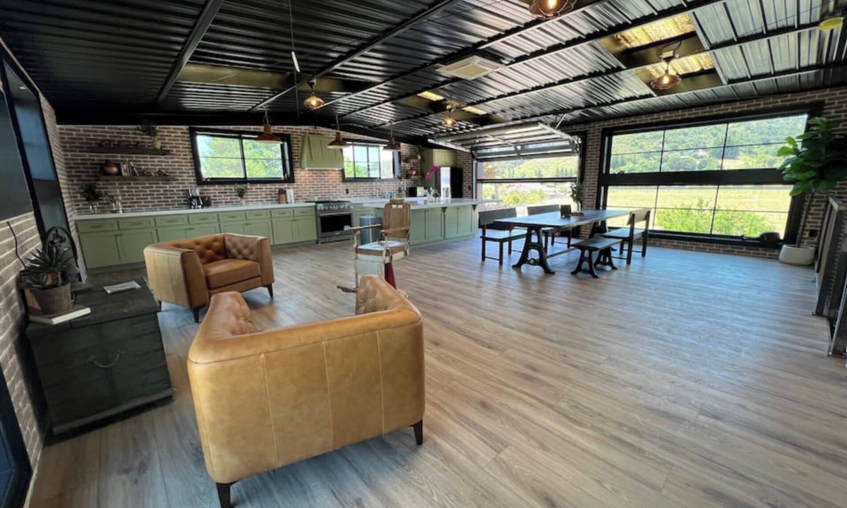 San Luis Obispo House | Modern Luxe Barn Loft with Hot Tub in Wine Country