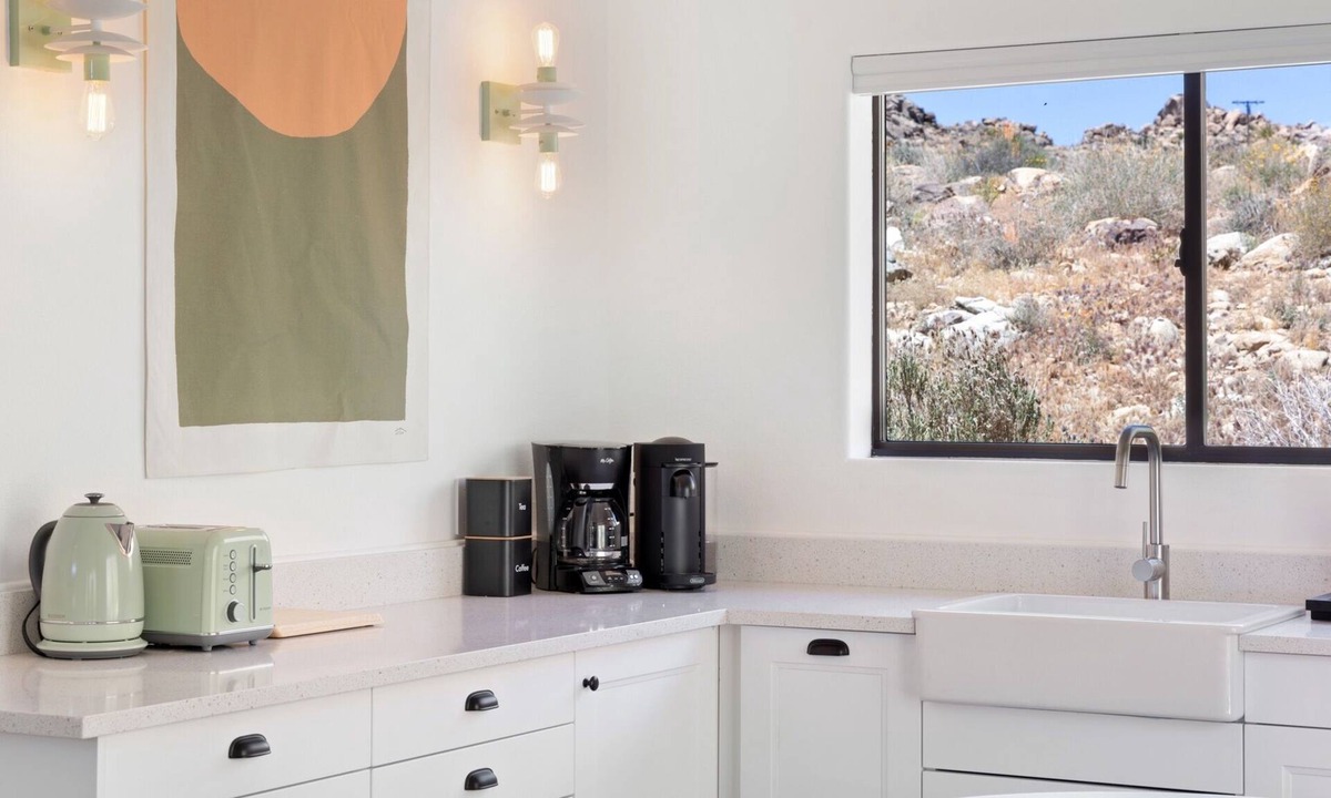 Joshua Tree House | Moonbeam Mountain - Stylish Home W/private Boulders + Hot Tub! 4 Bedroom Home by RedAwning