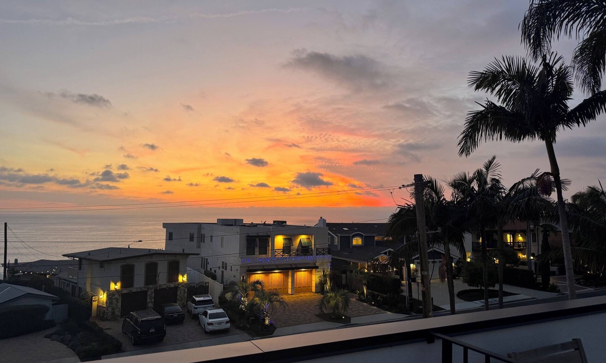Capistrano Beach House | New Coastal Luxury Home Ocean Views Private Rooftop Deck Walk to Beach