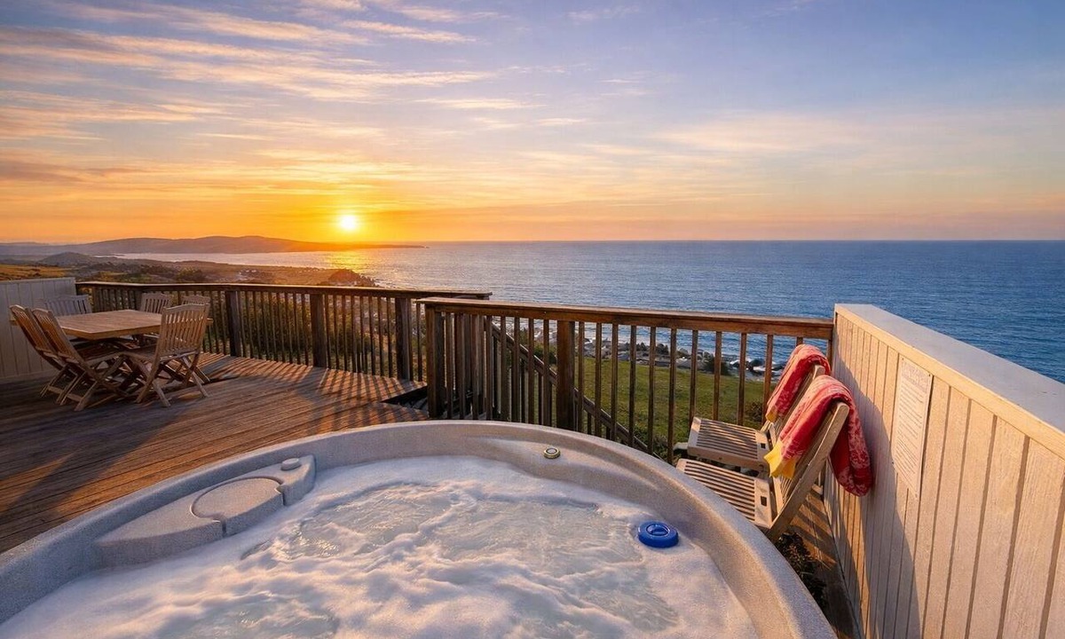 Dillon Beach House | NEW! Ocean View! Dillon Beach Retreat! Hot Tub & Game Room! Bella Oceana