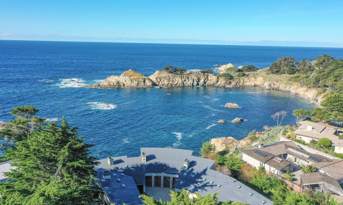 Carmel Highlands Villa | Ocean Front Secure Private Gate Beach Access Luxury Masterpiece