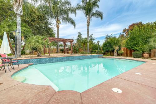 Atwater House | Outdoor Kitchen & Patio! Central Valley Hacienda