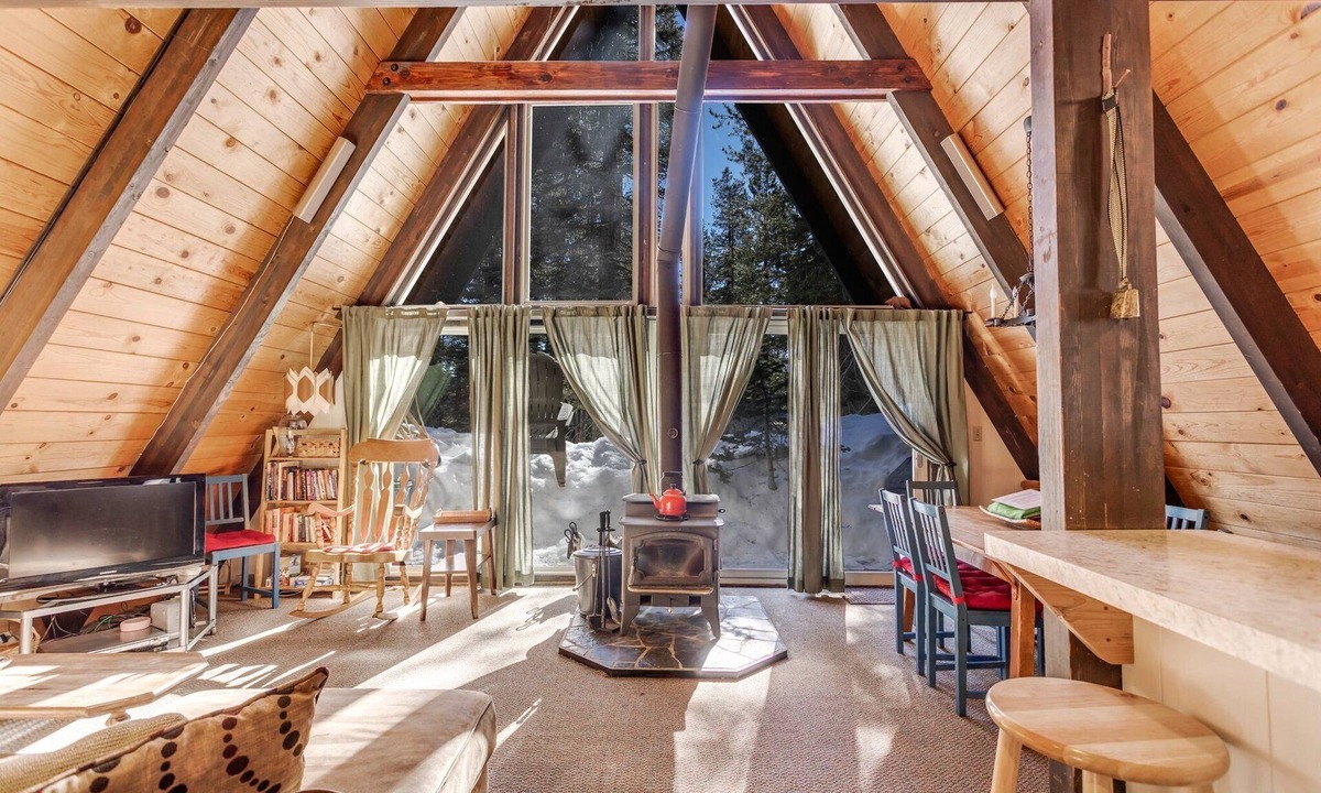 Bear Valley House | Popular A-Frame Cabin with Deck & Views VH 216 by Bear Valley Vacation Rentals