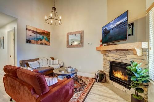Tahoe Village Apartment | Private condo steps from ski lift minutes to lake