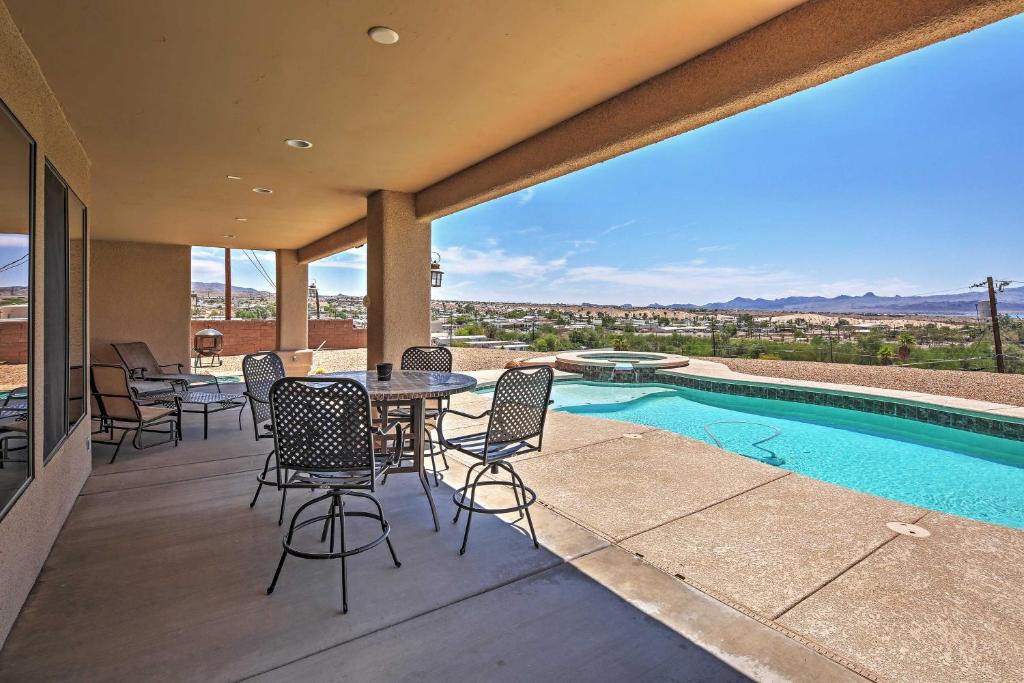 Desert Hills House | Private Pool: Mtn-View Lake Havasu City Retreat