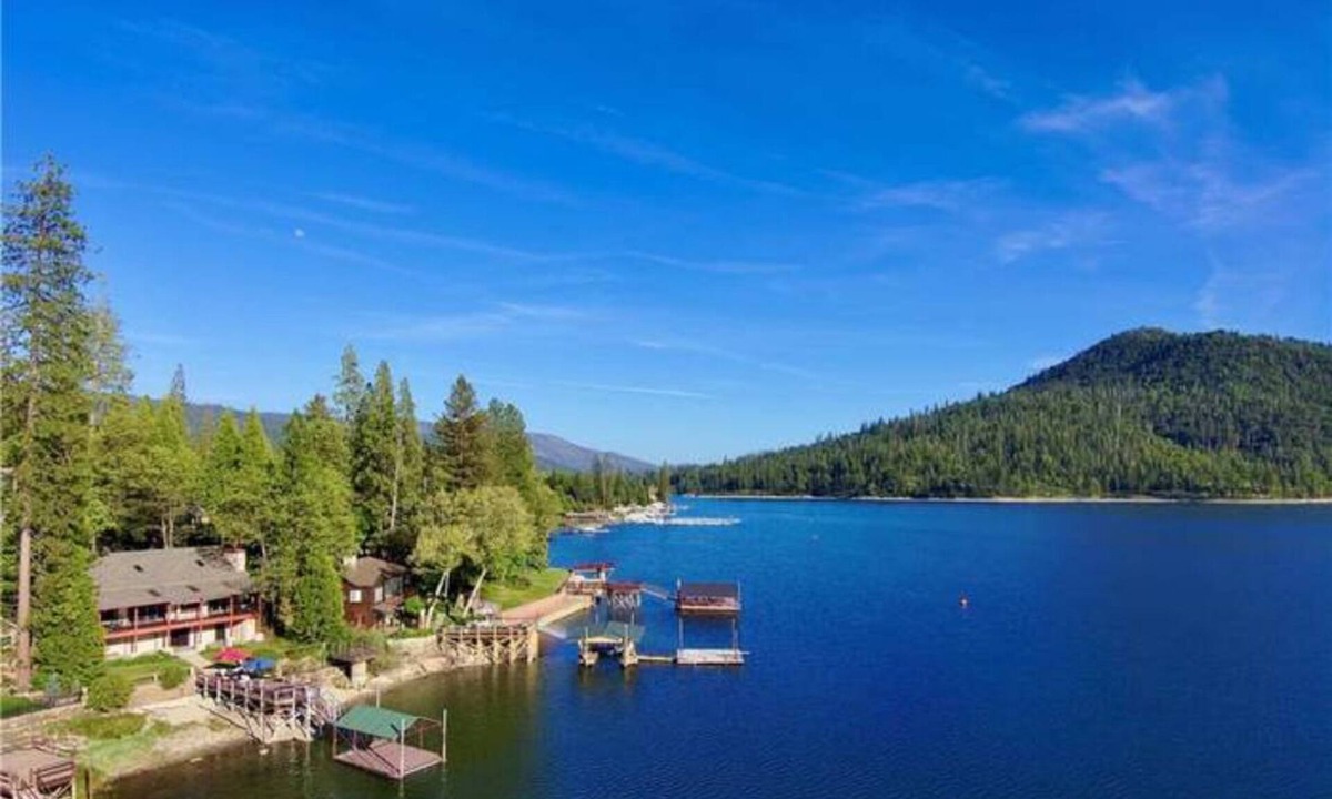 Bass Lake Cabin | Renovated Lakefront home with Private dock/slip and Game room