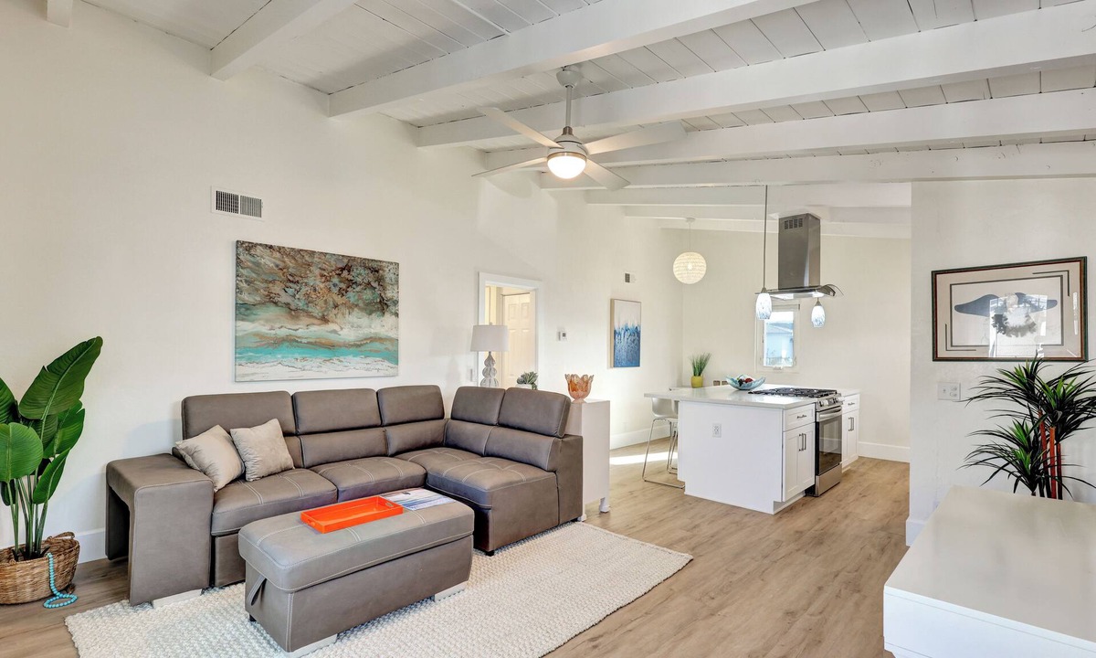 San Clemente Apartment | Sea Glass 222 |Walk to Beach, Pier & Downtown | King Bed | Parking