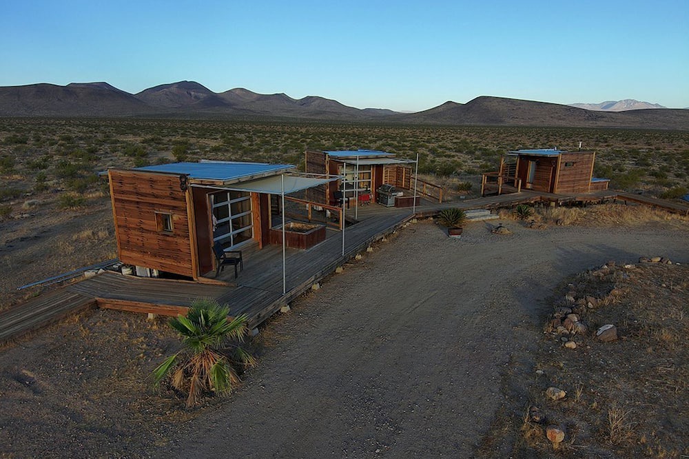 Cantil Cabin | Secluded Glamping Eco-Pod Rental in the Mojave Desert near Ridgecrest, California
