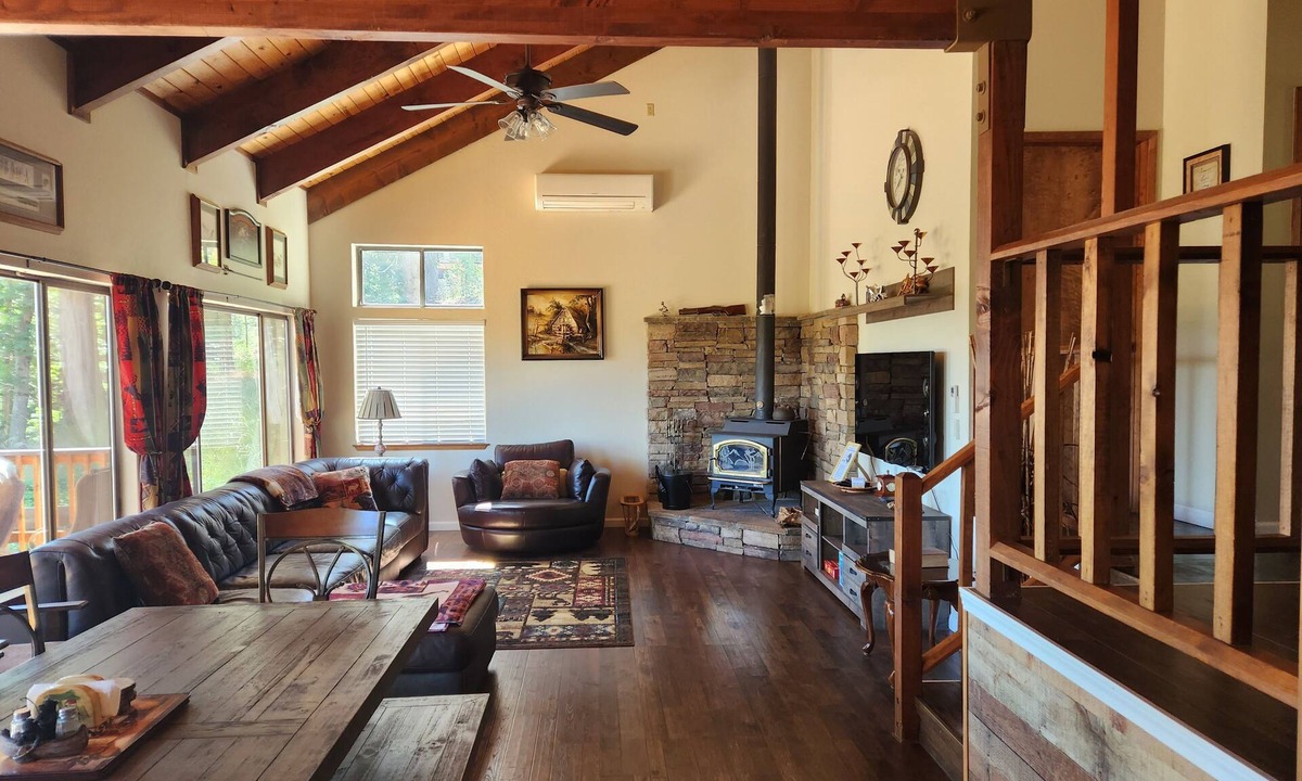 Twain Harte House | Secluded Woodland Escape Views Close to Ski