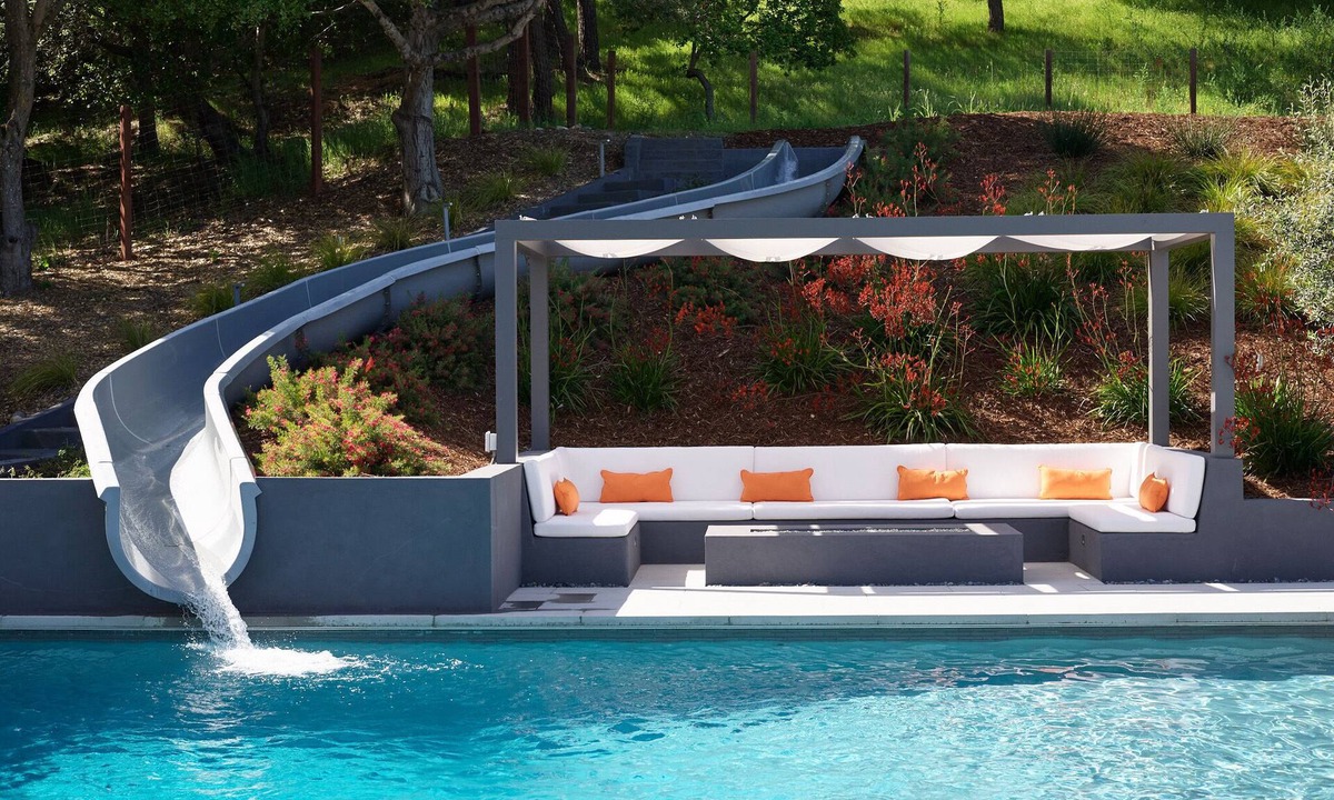 Bayside Acres House | Stunning contemporary estate with pool, spa, waterside, and water & nature views