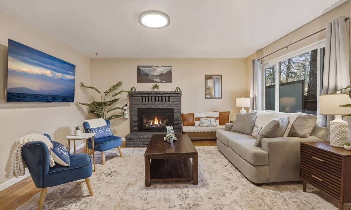 Tahoe Island House | Tahoe Keys Getaway | Game Room & Fire Pit
