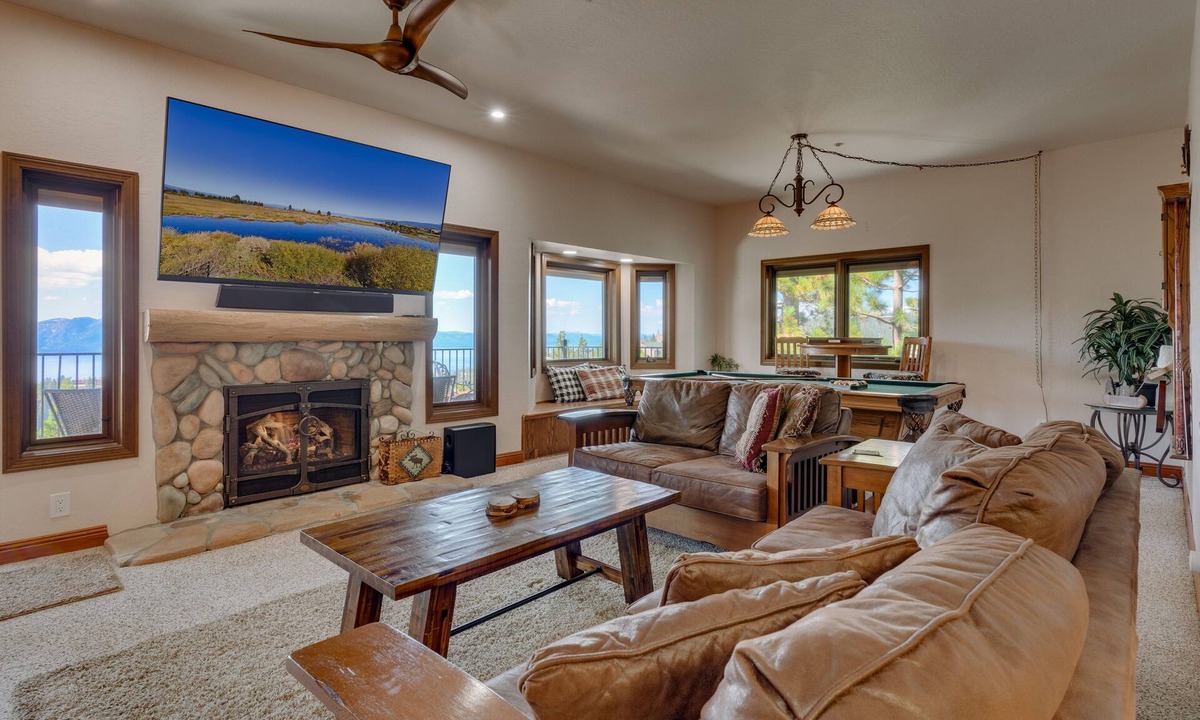 Tahoe Village Condo | Tahoe Lake View Condo, indoor hot tub (SL294)