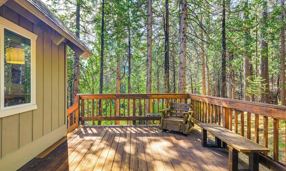Cold Springs Cabin | Treelined Retreat: Cozy Cold Springs Cabin