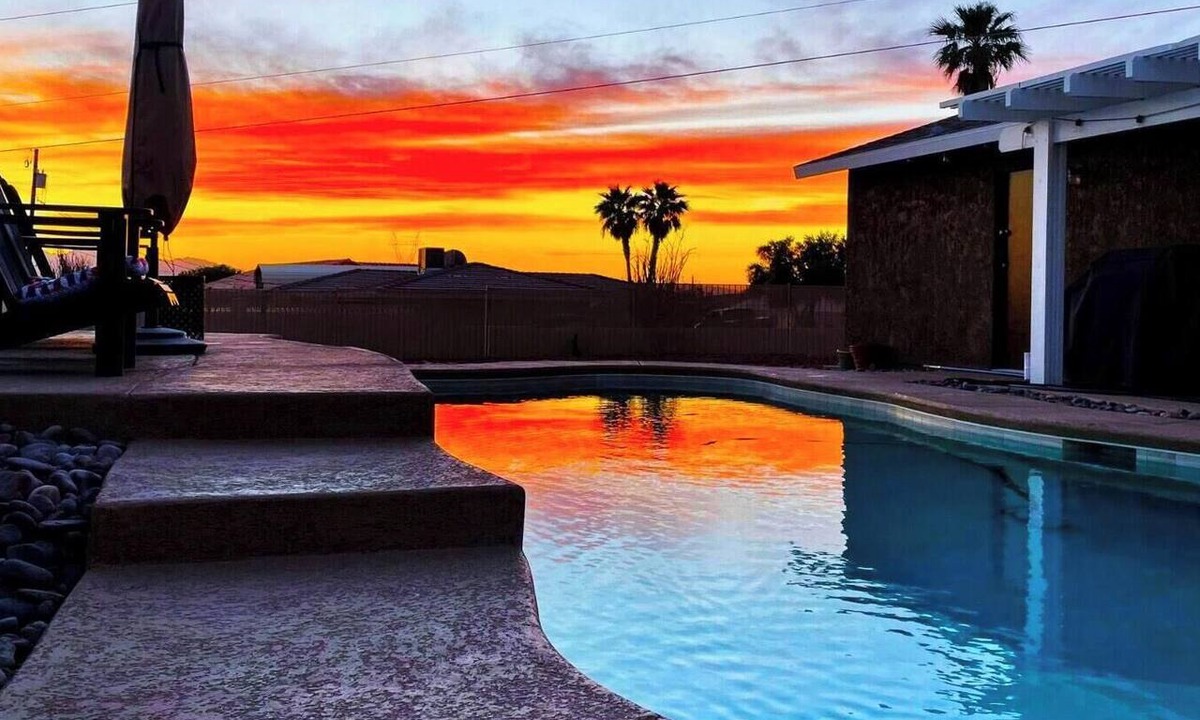 Lake Havasu City House | Welcome to Casa Azul, with Resort Style Backyard, Pool and Heated Spa