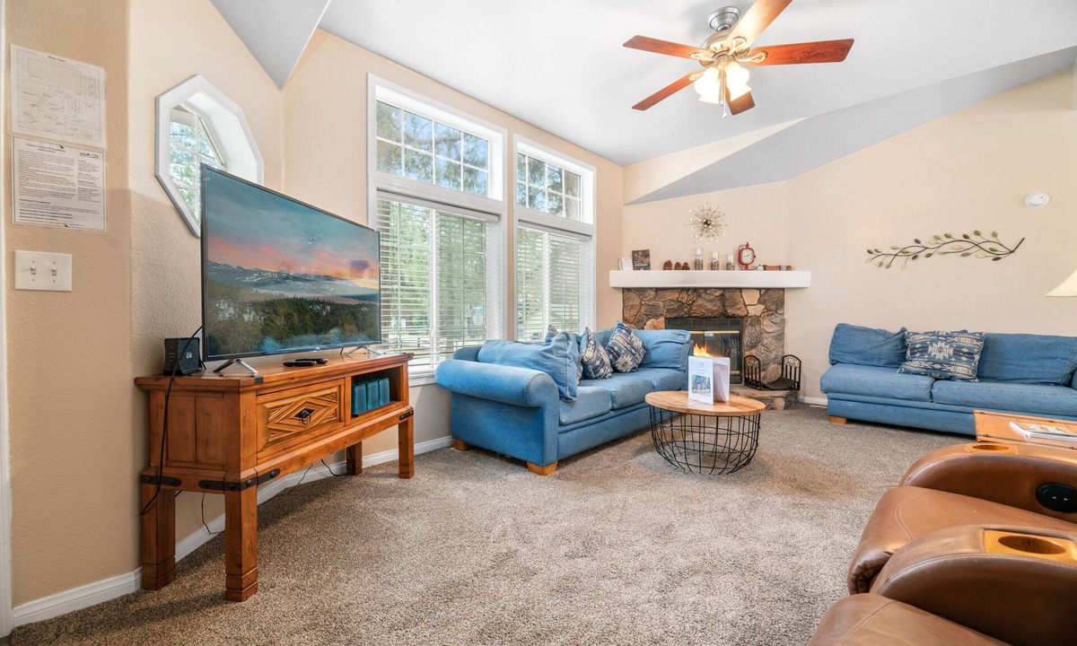 Big Bear City House | Wine Down - Fireplace, Fenced Yard, Deck, Barbecue