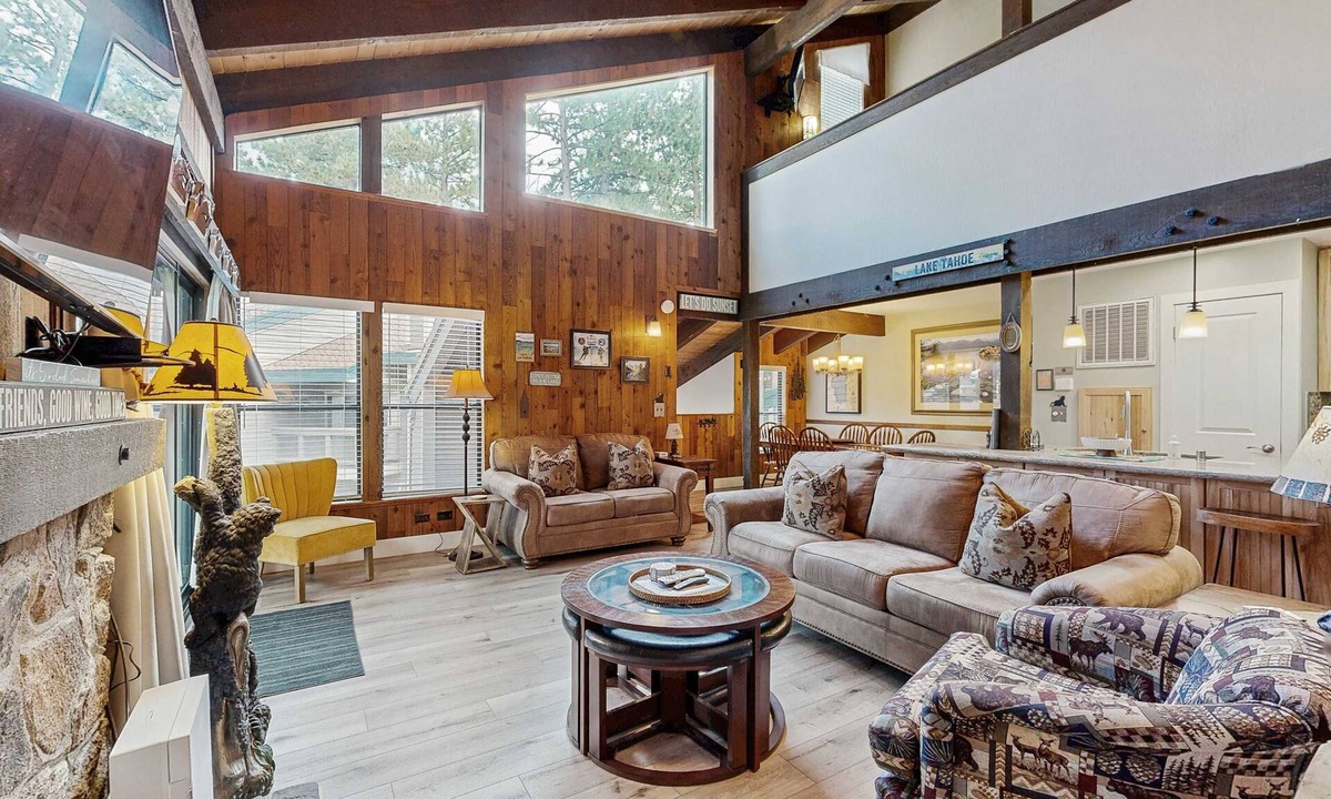 South Lake Tahoe Condo | Your next vacation getaway is less than 200 steps to a private beach on the lake