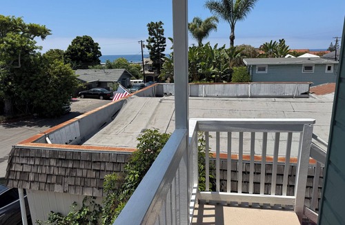Laguna Beach Apartment | 1 bedroom apartment, in village, walk to beach, with views and private deck!