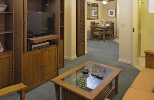 Enterprise Resort | 1 bedroom at Cancun Las Vegas, a Hilton Vacation Club in Las Vegas
