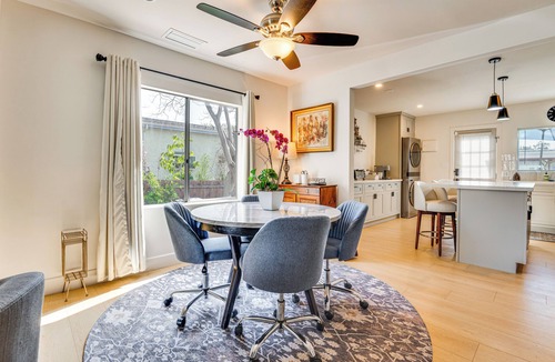 North Central House | 1 Mi to Rose Bowl! Updated Home w/Furnished Deck