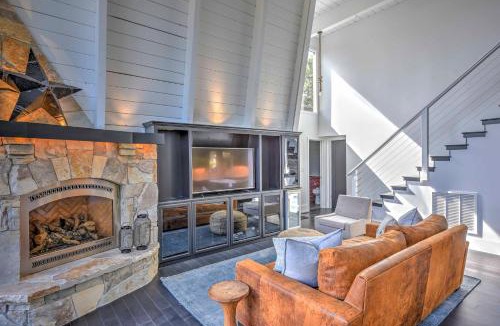 Lake Forest House | 10 Mi to Skiing: Tahoe City A-Frame Home