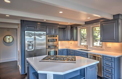 Lake Forest Cottage | 10 Mi to Skiing: Tahoe City A-frame Home