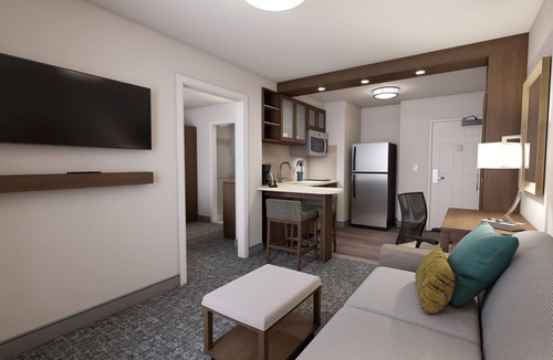 Irvine Business Complex Apartment | 1BR King Suite | Kitchen & Free Breakfast OC