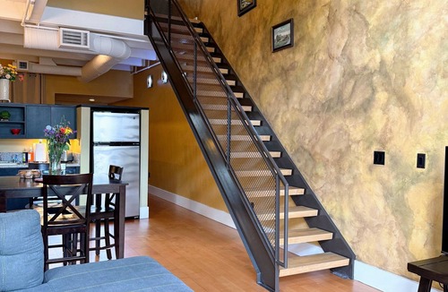 The Villas Condo | 2-Bedroom, 2-Story Santana Row Loft with Stunning Views
