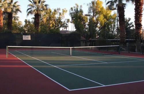 Canyon Sands Villa | 2-bedroom villa in perfect Palm Springs with AC and fitness room
